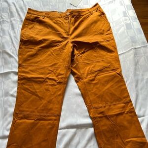 Wildfang Vibrant Orange Cargo Pants